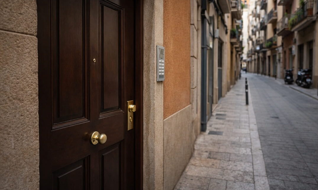 puerta de vivienda en Reus cerrada con problema de apertura