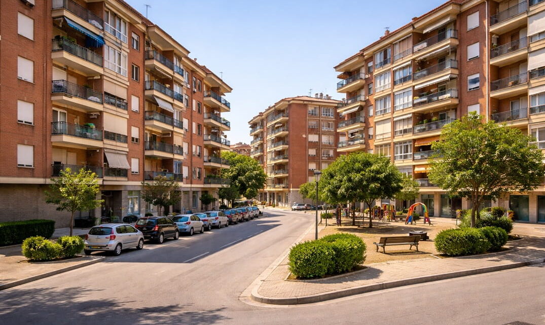 bloques de viviendas en Barri Gaudi en Reus donde se requiere cerrajero